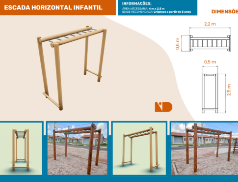 Escada Horizontal Infantil